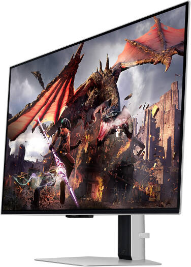 SAMSUNG Odyssey G8 32",4K,OLED, 240Hz,0.03ms,HDMI 2.1,Flat Gaming Monitor- LS32DG802SMXUE