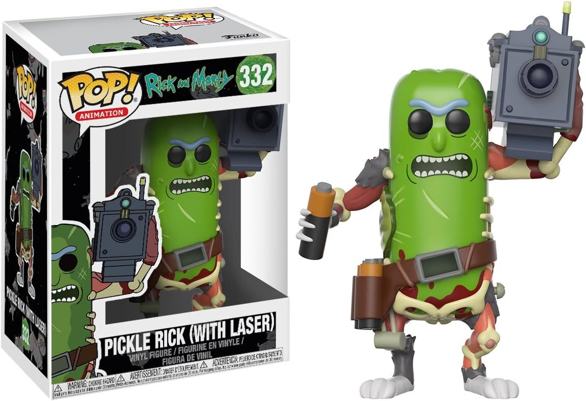 Pop! Tv: Rick & Morty - Pickle Rick w/ Laser