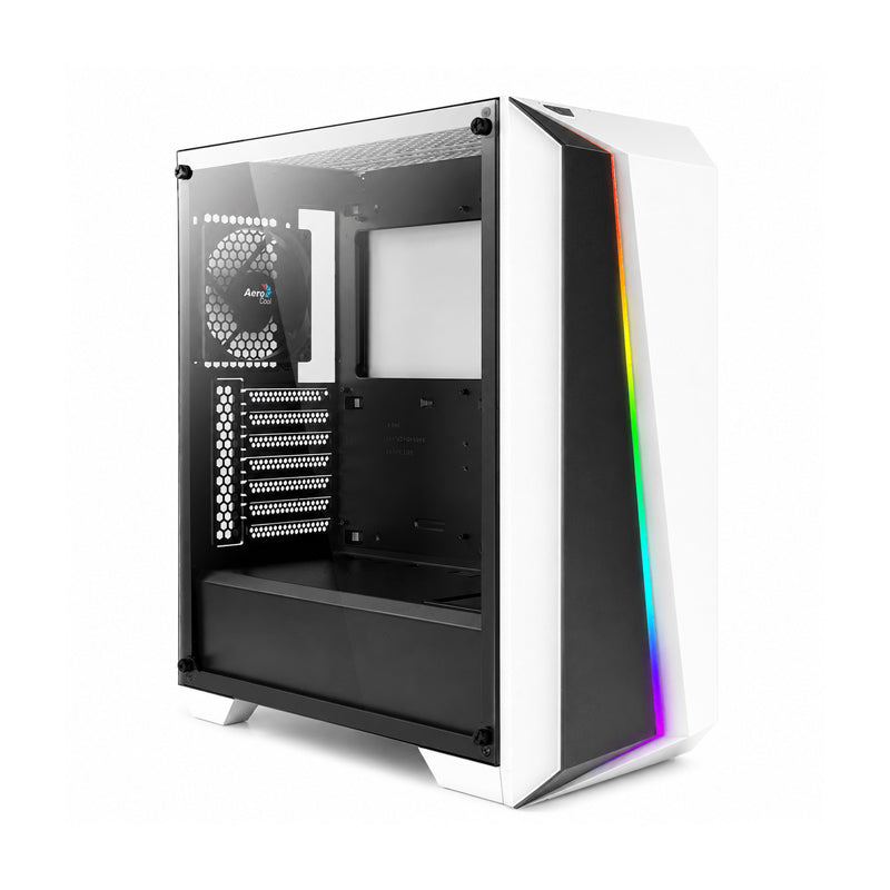 Aerocool Cylon Pro RGB Mid Tower PC case - White