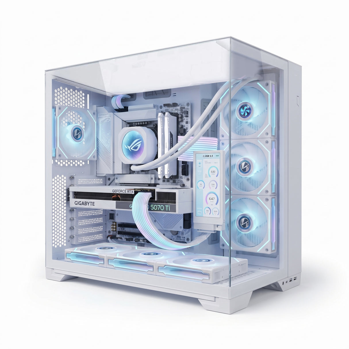 Custom Gaming PC Core i5-14400F, RTX 5070 Ti 16GB, 32GB DDR5 6000MHz, 2TB NVMe SSD, Windows 11 Pro