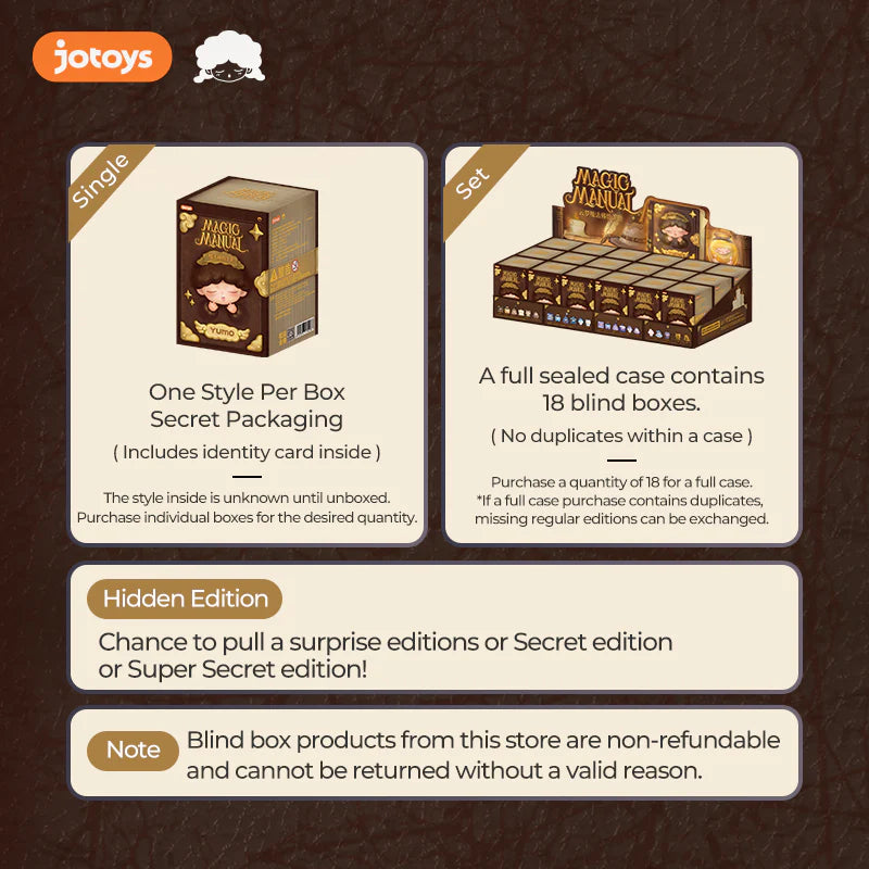 YUMO Magic Manual Mini Series (Blind Box) - JO-2025030