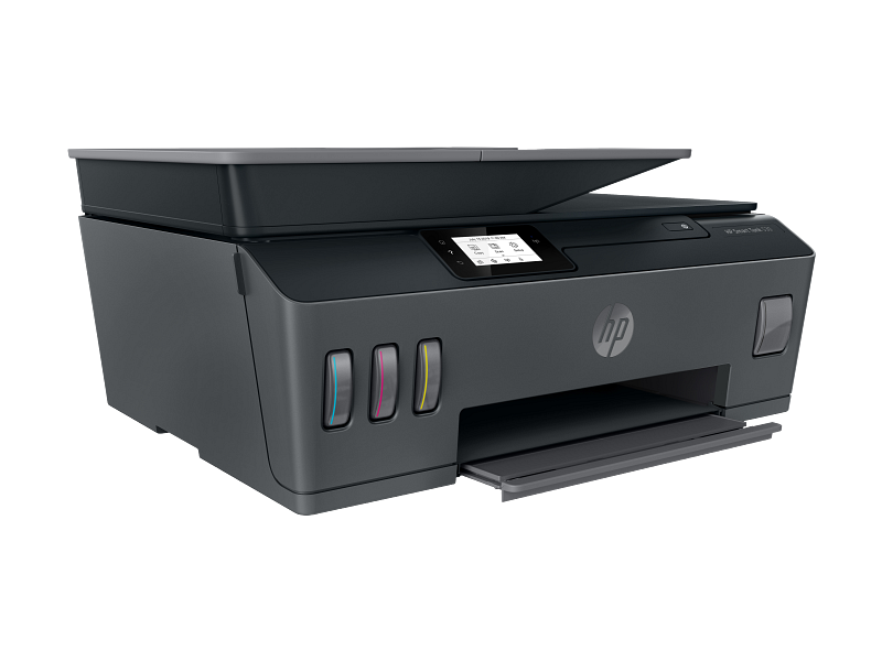 طابعة HP Smart Tank 530 اللاسلكية متعددة الوظائف - 11 صفحة في الدقيقة / 4800 نقطة في البوصة / A4 / USB / Wi-Fi / Bluetooth / طابعة نفث الحبر الملونة - 4SB24A
