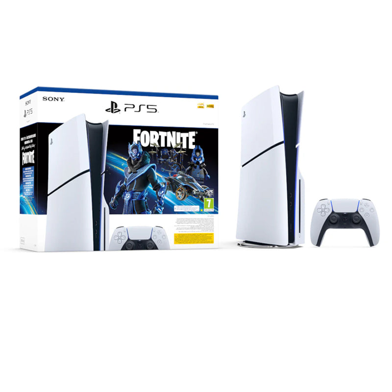 PS5 Slim Console Disk Fortnite Cobalt Star Voucher Bundle