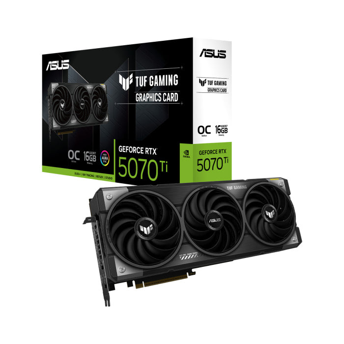 ASUS TUF GeForce RTX 5070 Ti OC 16GB Graphic Card - Black