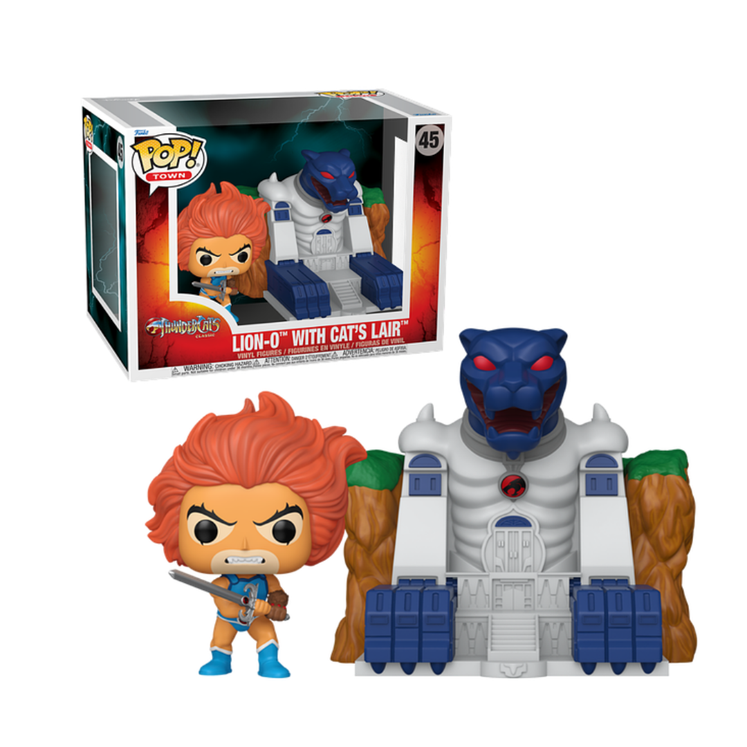Pop Town! Animation: Thundercats - Lion-O with Cat's Lair