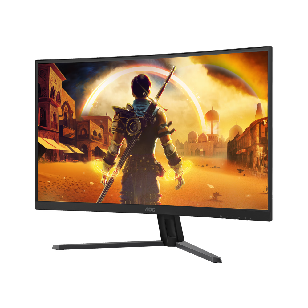 AOC C32G42ZE 32 Inch 260Hz FHD HDMI 2.0 0.3ms VA Curved Gaming Monitor - Black
