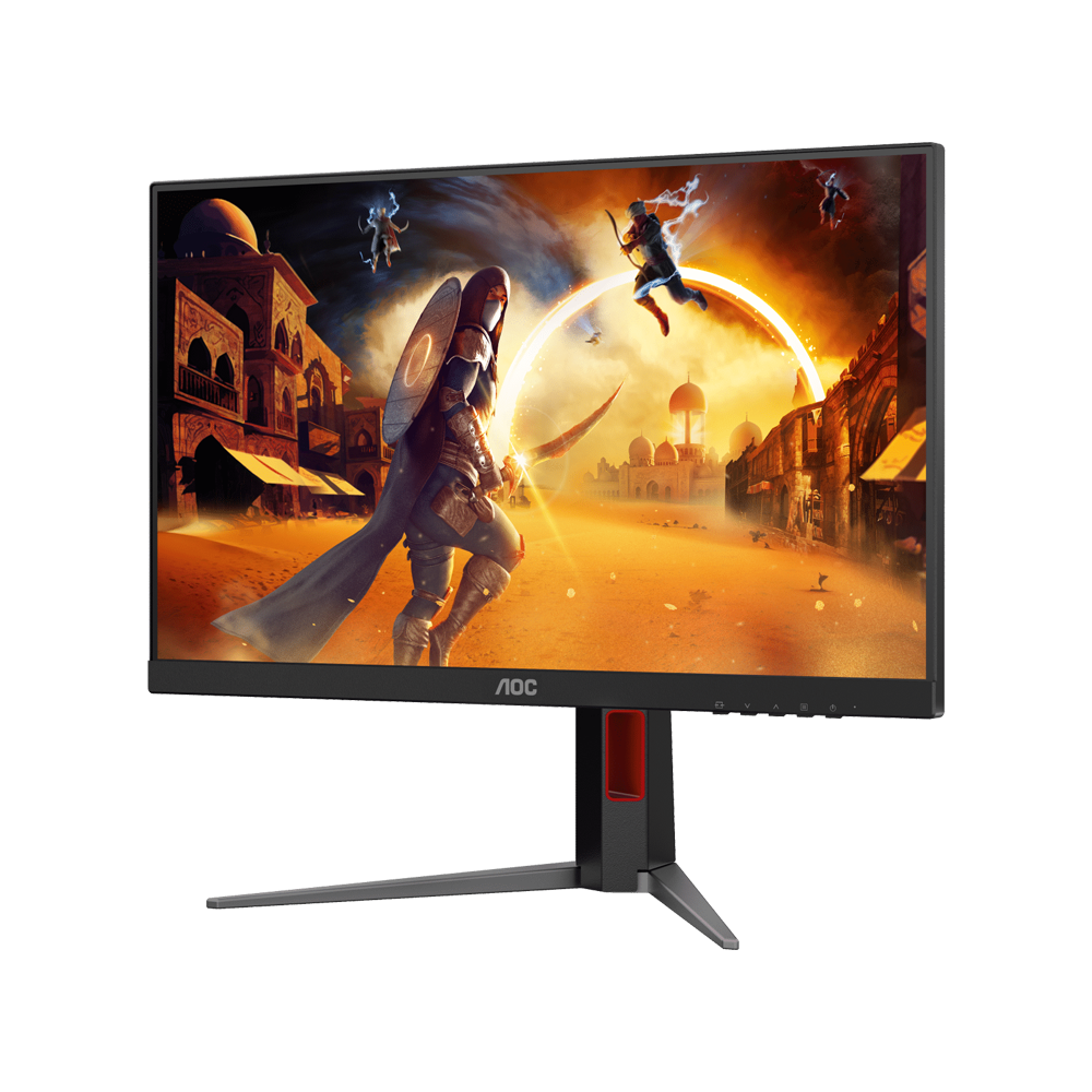 AOC 24G4H 24 Inch 200Hz FHD HDMI 2.0 0.3ms IPS Gaming Monitor - Black