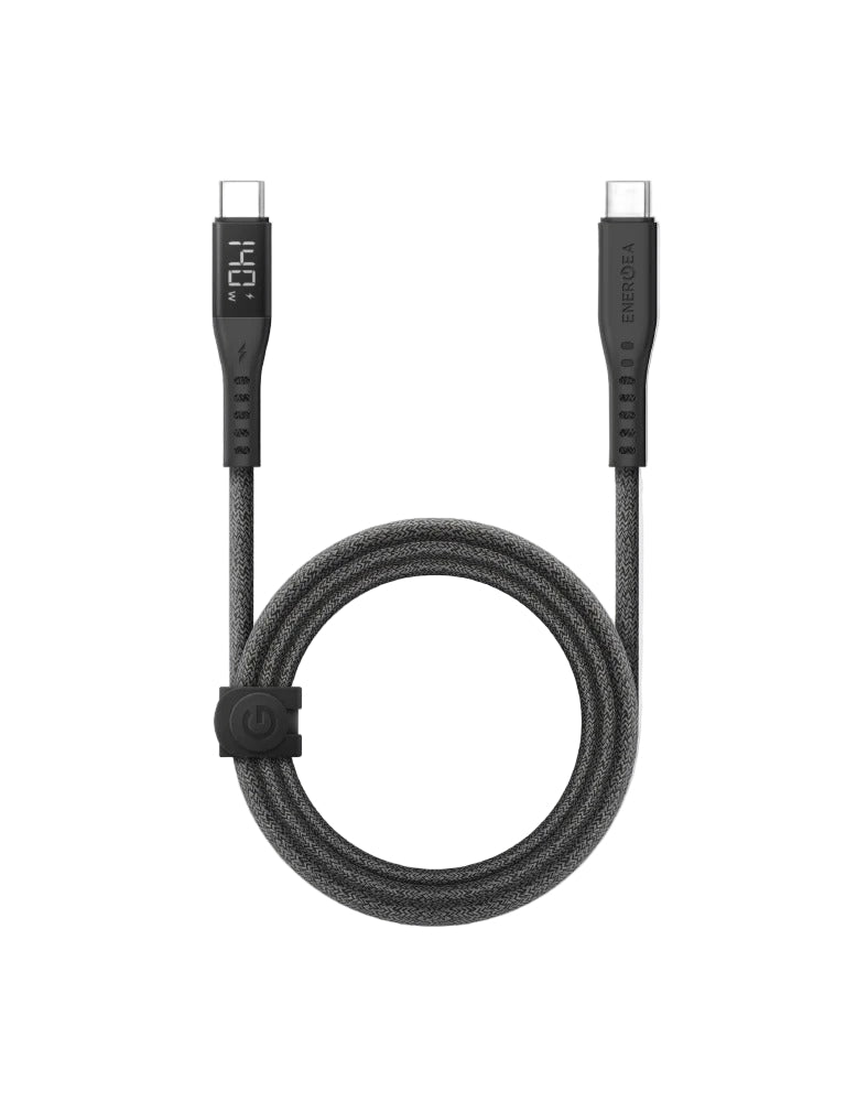 Energea Flow USB-C to USB-C Cable 1.5M - Black