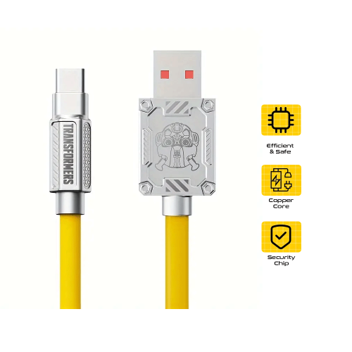 Transformers TF-A01 Bumblebee Type-C fast charging data cable Yellow