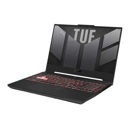 ASUS TUF Gaming A15 (FA507NUR) AMD R7-7435HS 16GB Ram,1TB SSD, RTX 4050 6GB 15.6" FHD 144Hz (Arabic Keyboard),Win 11 -Mecha Grey