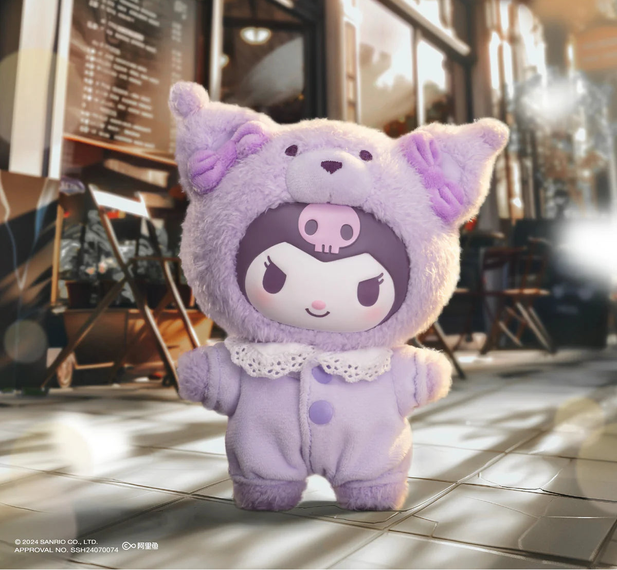 Sanrio characters Latte Baby Series Vinyl Plush (Blind Box) selling per piece - 2302962810108