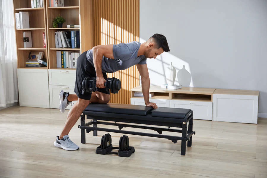 KingSmith 18KG Adjustable Dumbbell Kettlebell Barbell 3 in 1