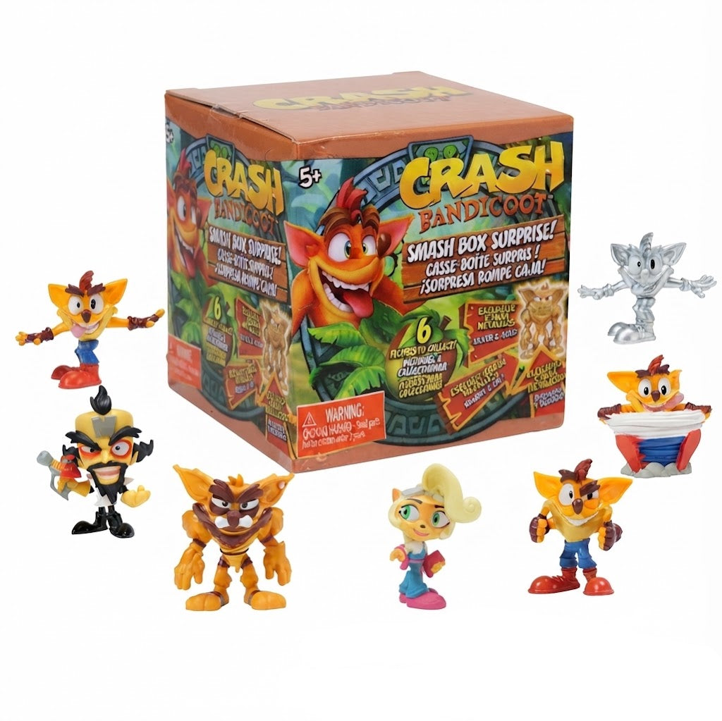 HDS: CRASH BANDICOOT- CRASH BANDICOOT SMASH BOX SURPRISE BOX (S2)