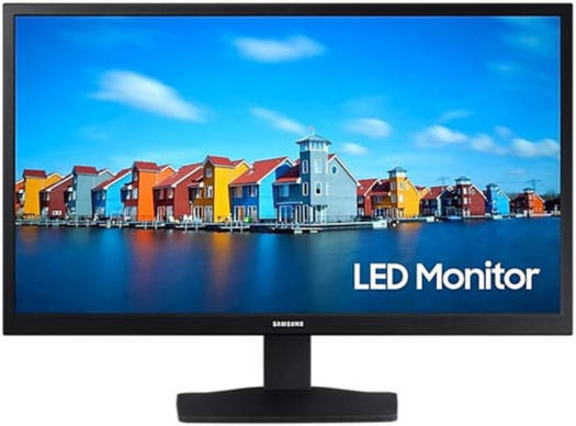 Samsung Model LS19A330NHMXUE 19" HD, 60Hz Refresh Rate, 5ms Response time, Flat Monitor - Black