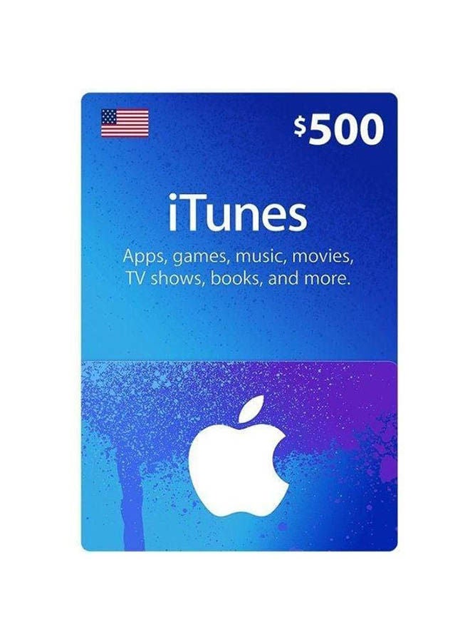 Apple iTunes Gift Card 500$ - USA