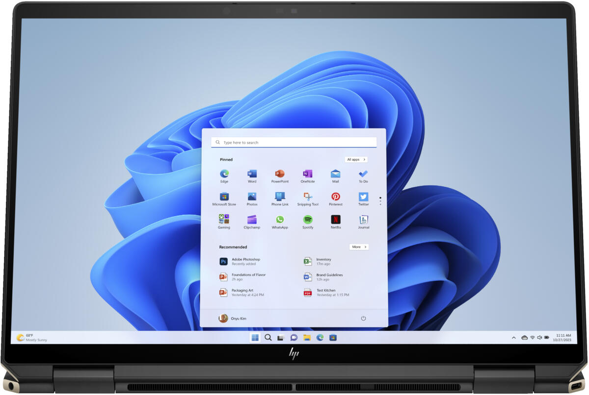 Gaming Laptop HP Spectre x360 14-EU0023 2-IN-1,14" Touchscreen, Core Ultra 7 155H,RAM 32GB,2TB SSDوWindows 11