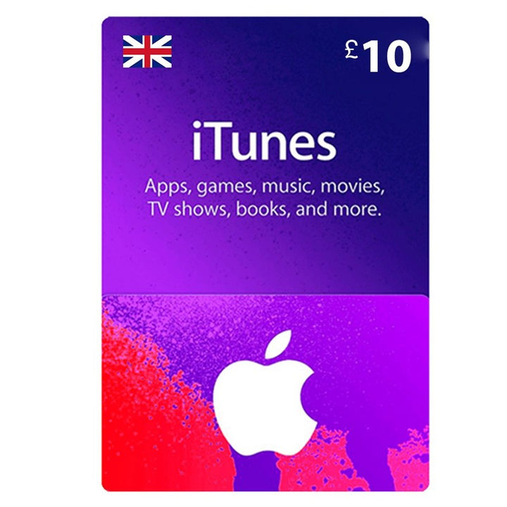 Apple iTunes Gift Card 10£ - UK (SMS Delivery)