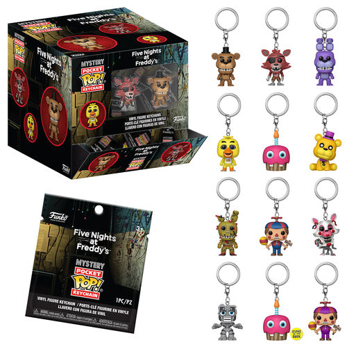 Pocket Pop! Games: Five Nights at Freddy's Classic - 12pc PDQ (Selling By BLIND Piece )