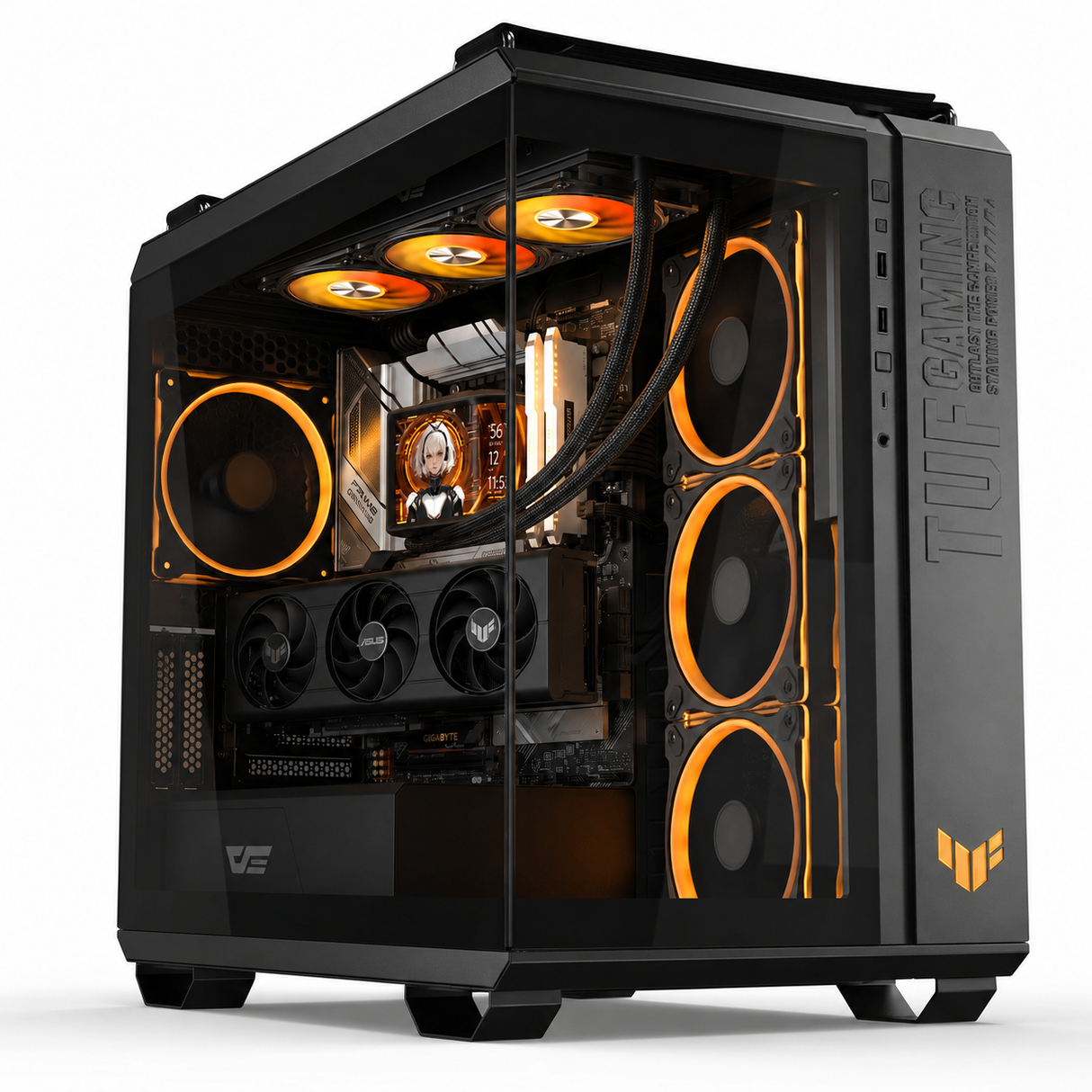 Custom Gaming PC AMD Ryzen 9 9950X3D, RTX 5080 16GB, Ram 16GB DDR5 6000MT/s, 1TB NVMe SSD, Windows 11 Pro