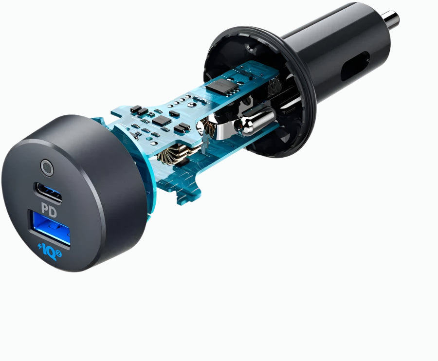Anker PowerDrive PD 2 35W (20W PD+15W) Black+Gray A2732HF1