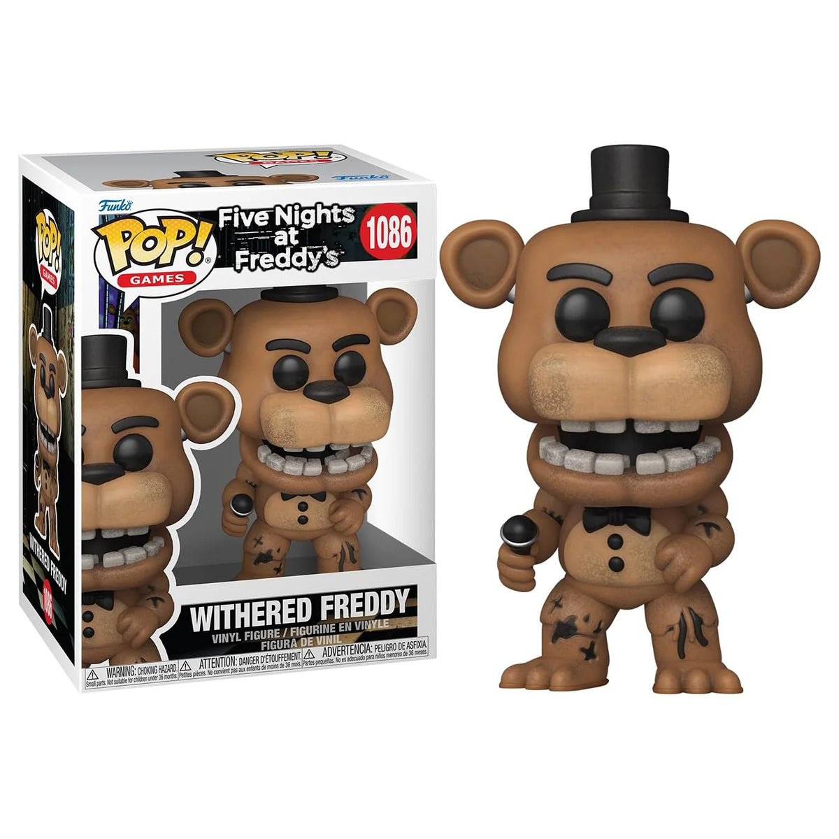 Pop! Games: Five Nights at Freddy's - Withered Freddy - 9cm