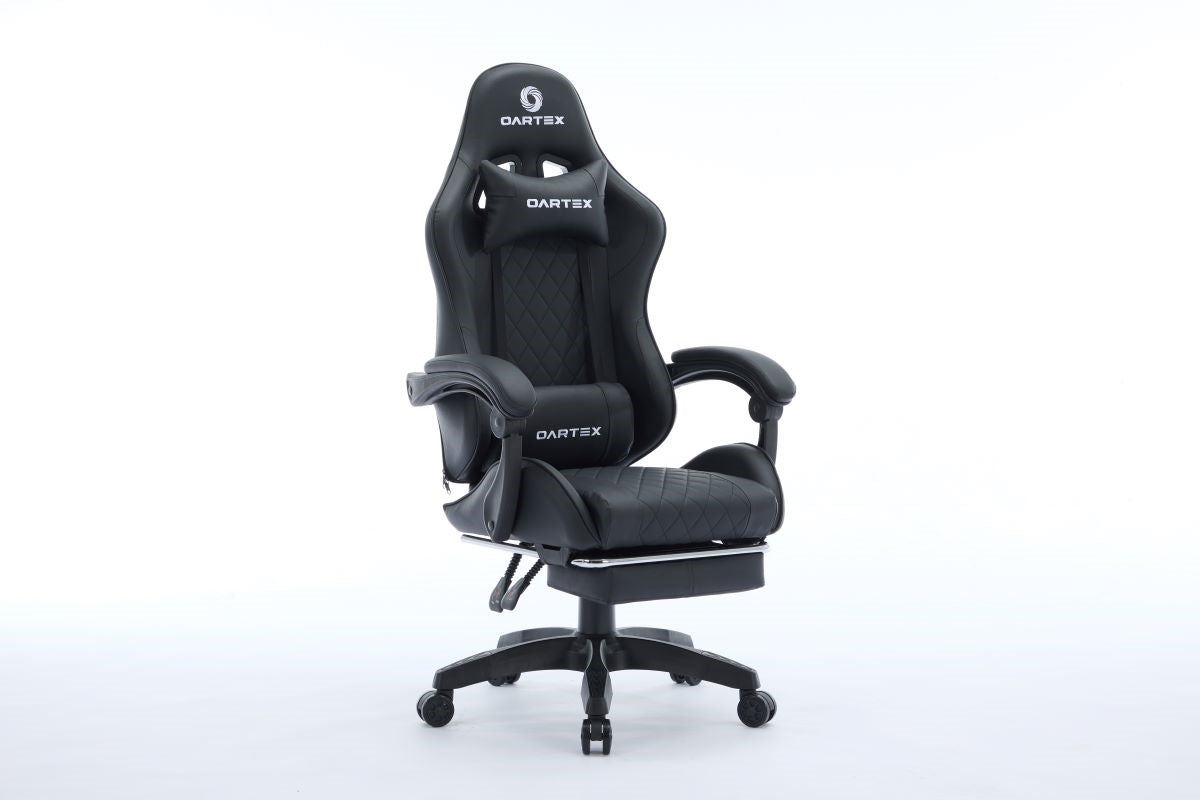 Gaming Furnuture Bundle Offer Oartex OX-1160 Carbon Fiber Gaming Table + Oartex Model LD034 Gaming Chair - Black