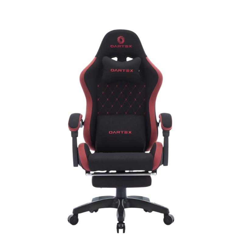 Oartex Model LD035 Gaming Chair - Black & Red (Installation not included)