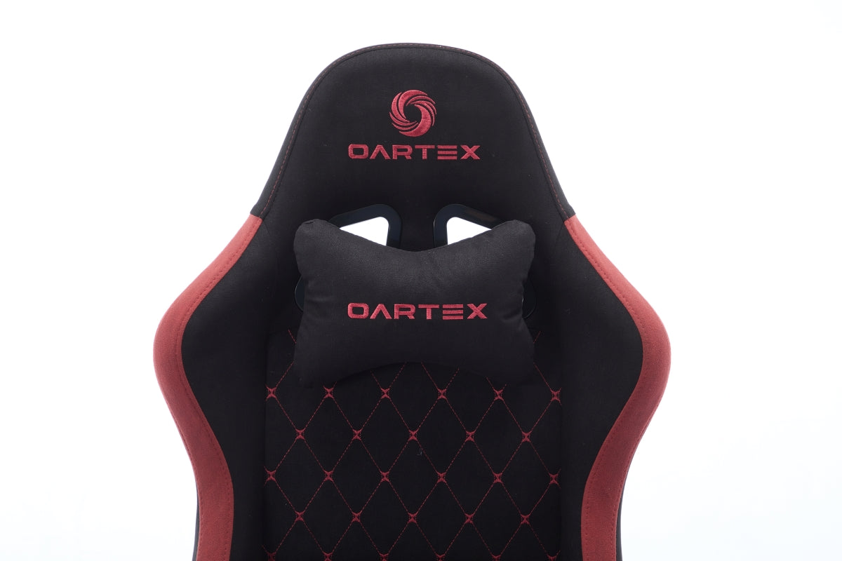 Oartex Model LD035 Gaming Chair - Black & Red (Installation not included)