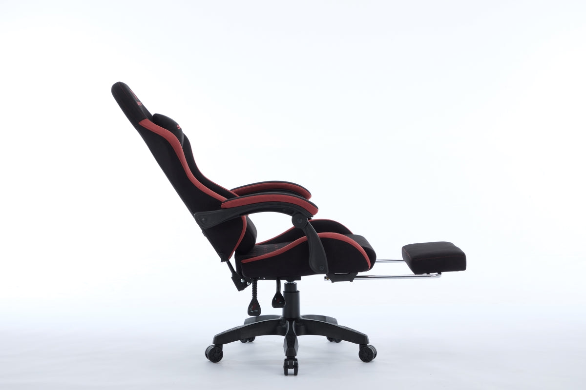 Oartex Model LD035 Gaming Chair - Black & Red (Installation not included)
