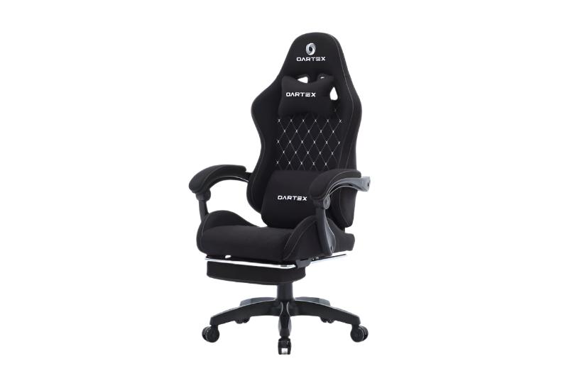 Oartex Model LD035 Gaming Chair ( Installation not included ) - Black & Black