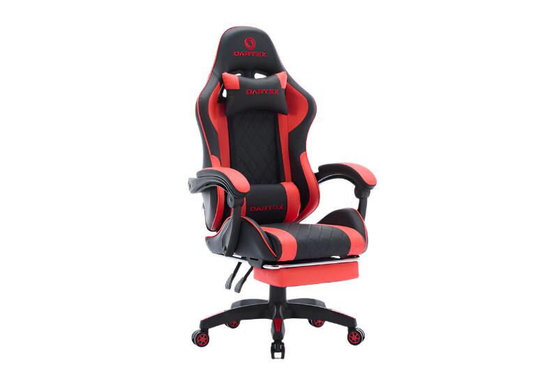 Oartex Model LD034 Gaming Chair Red & Black  ( Installation not included )