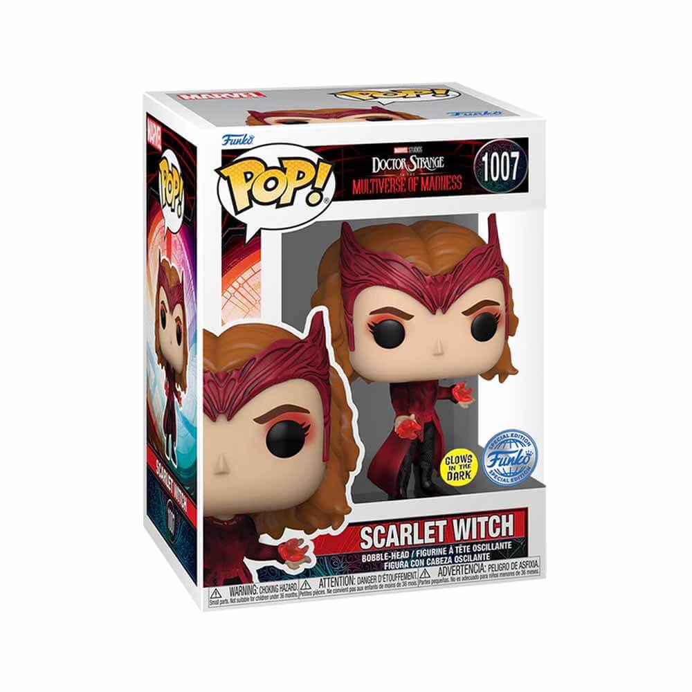 POP: MARVEL- DOCTOR STRANGE (MOM) SCARLET WITCH (GW) (EXC) - 9 cm