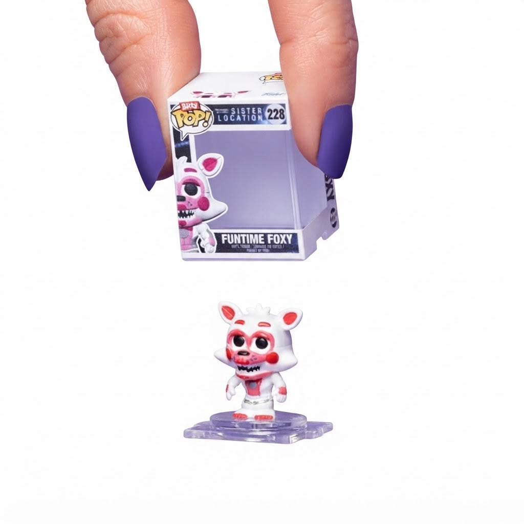 Bitty Pop! ألعاب: فايف نايتس آت فريديز – عرض 32 قطعة (البيع بالقطعة)