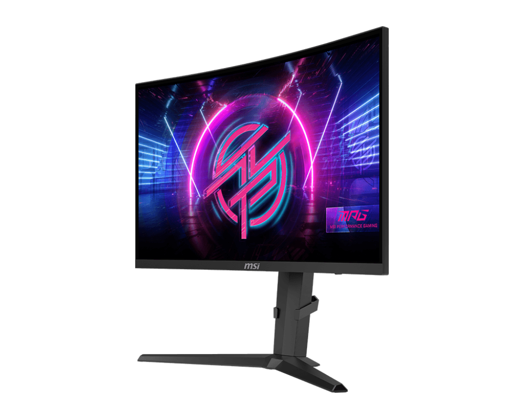 MSI MPG 275CQRXF 27" WQHD (2560 x 1440), 240Hz Refresh Rate, 0.5ms Response time, AMD FreeSync Premium, VA Curved Gaming Monitor - Black
