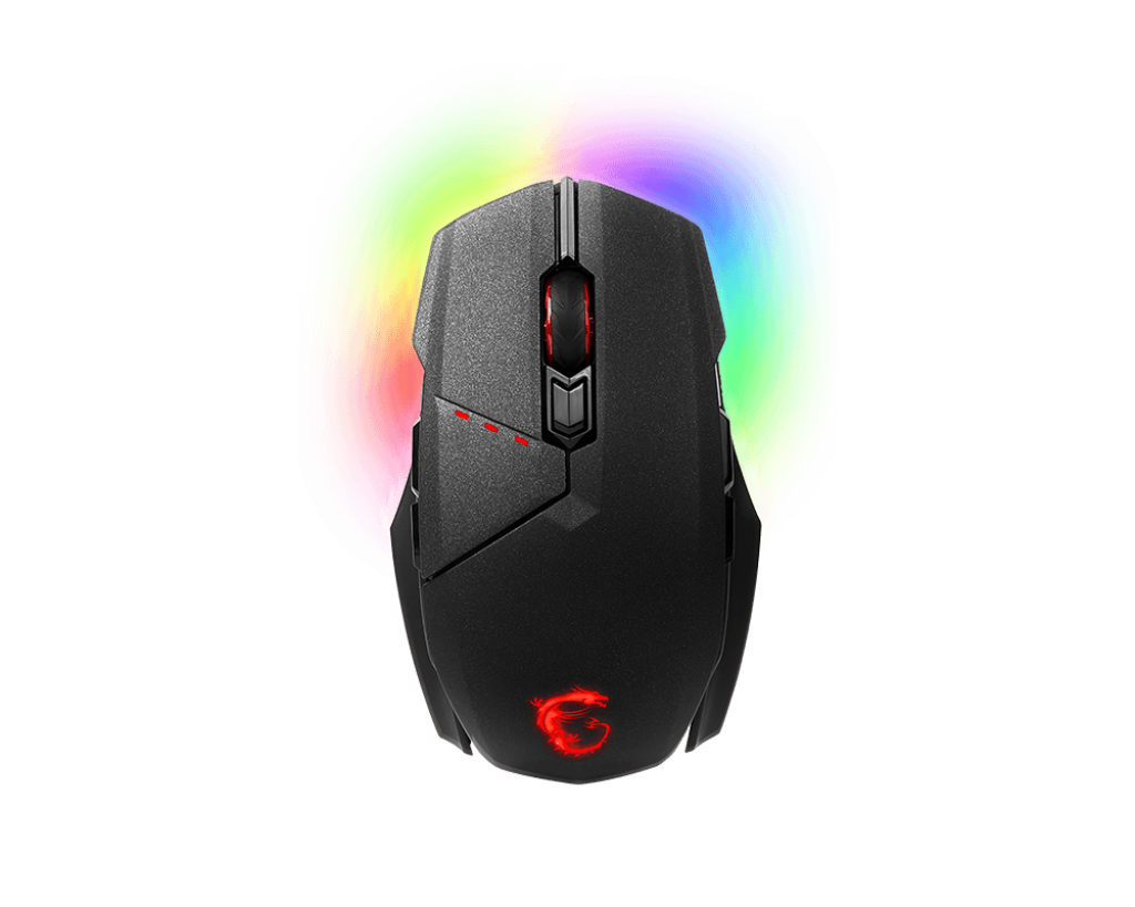MSI Clutch model GM70 Up to 18,000 DPI RGB Wireless Gaming Mouse