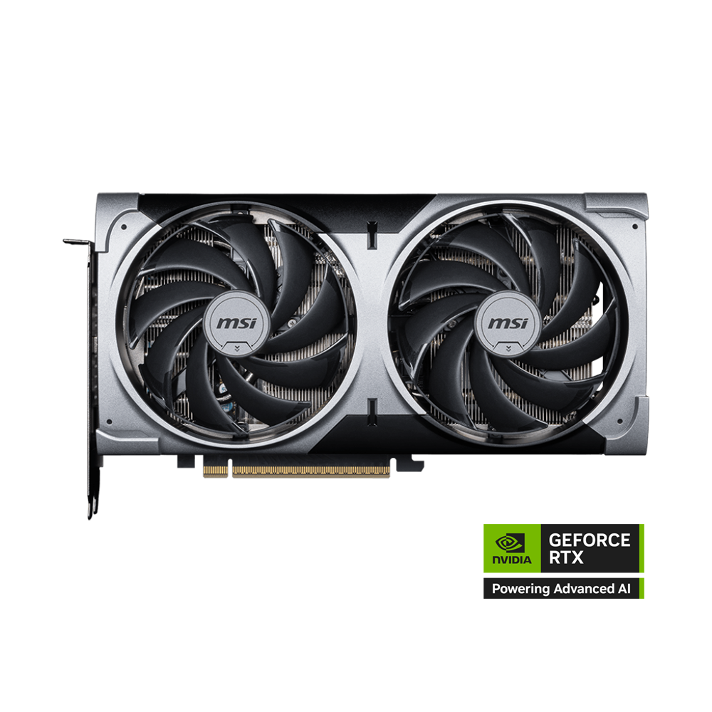 MSI Gaming RTX 5070 12G Ventus 2X OC Graphics Card - Black