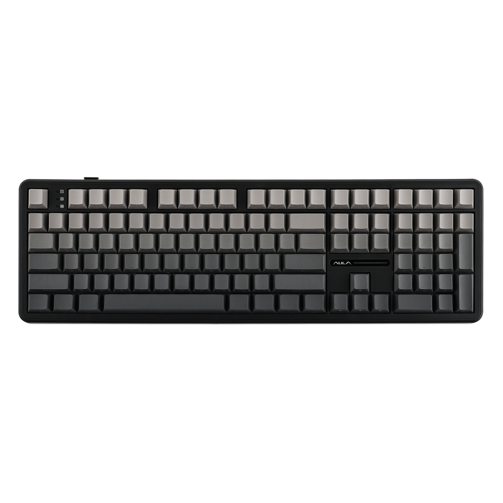 AULA F108 100% Full Size with 108 Hot-Swappable Keys Wireless Gaming Keyboard with LEOBOG Nimbus Switch V3 - Gradient Gray