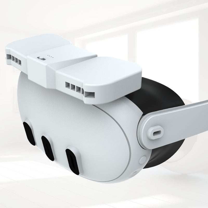 Gamax Meta Quest 3 Exhaust Fan Replacement Mask - White