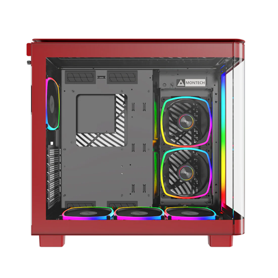 مونتيك كيس كمبيوتر الألعاب كينج ٩٥ برو متوسط الحجم