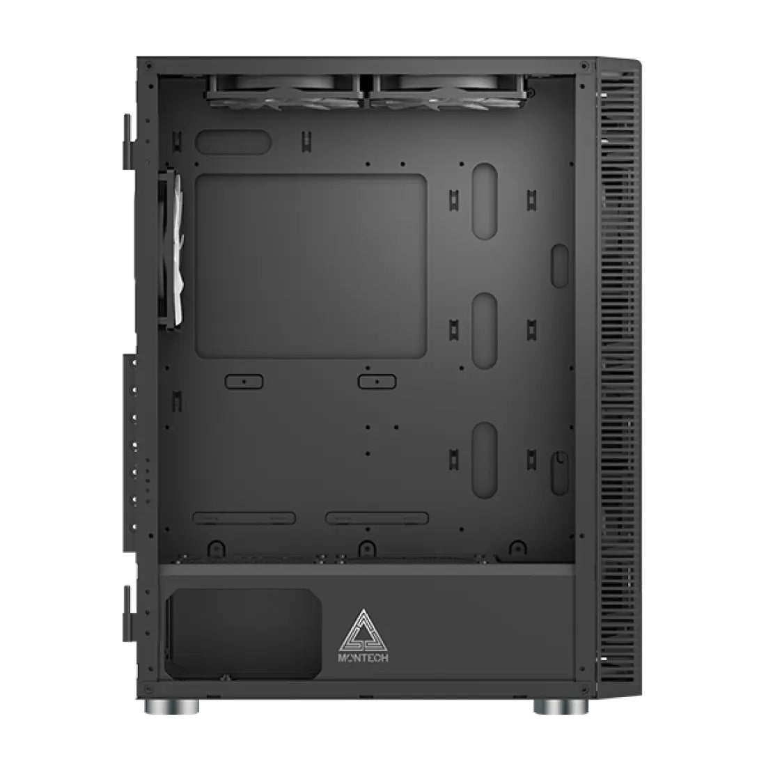 Montech X3 Glass Mid Tower PC Case - Black
