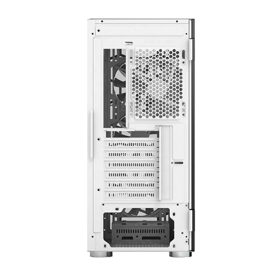 Montech X3 Glass Mid Tower PC Case - White