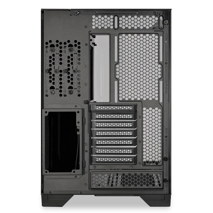 LIAN LI O11 VISION Tempered Glass Mid Tower Gaming Case - Black (Fans Not Included)