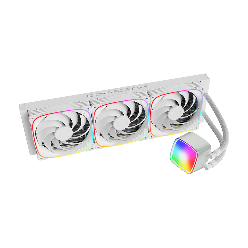 Geometric Future Eskimo Pro 42W 420mm AIO Liquid Cooler - White