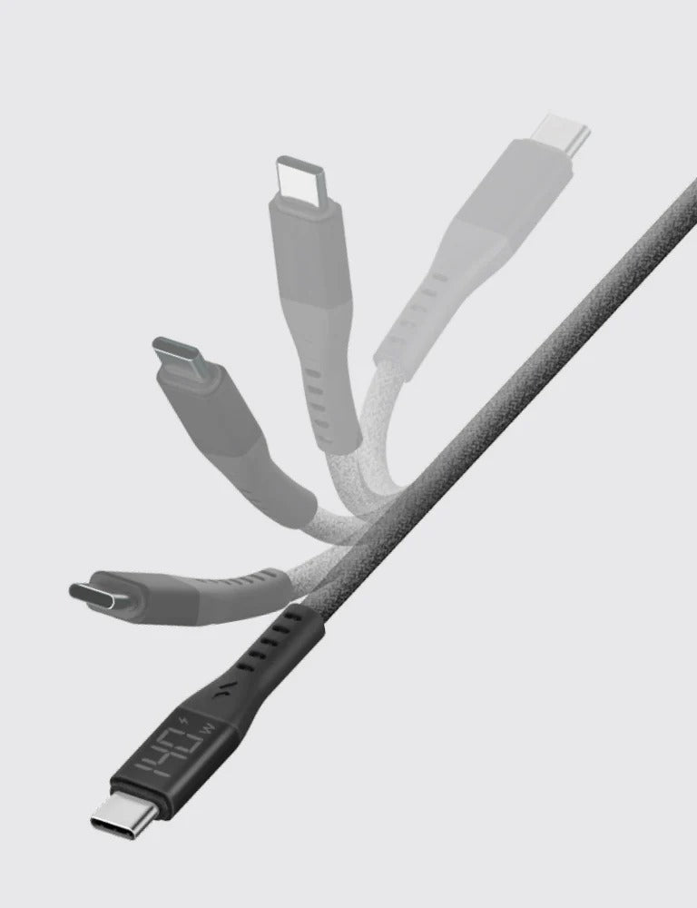 Energea Flow USB-C to USB-C Cable 1.5M - Black