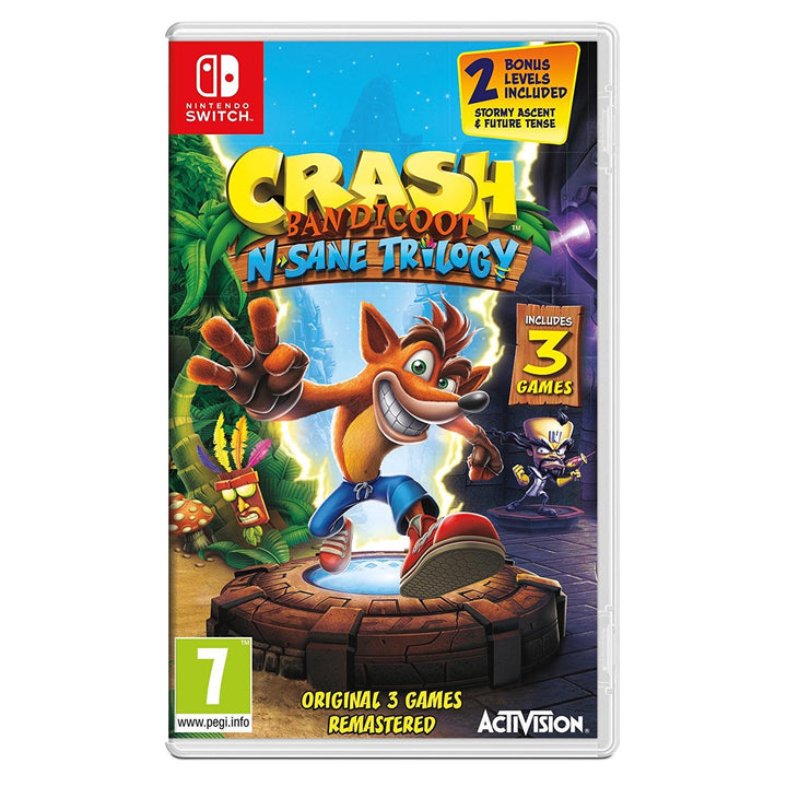 Crash Bandicoot N Sane Trilogy For Nintendo Switch