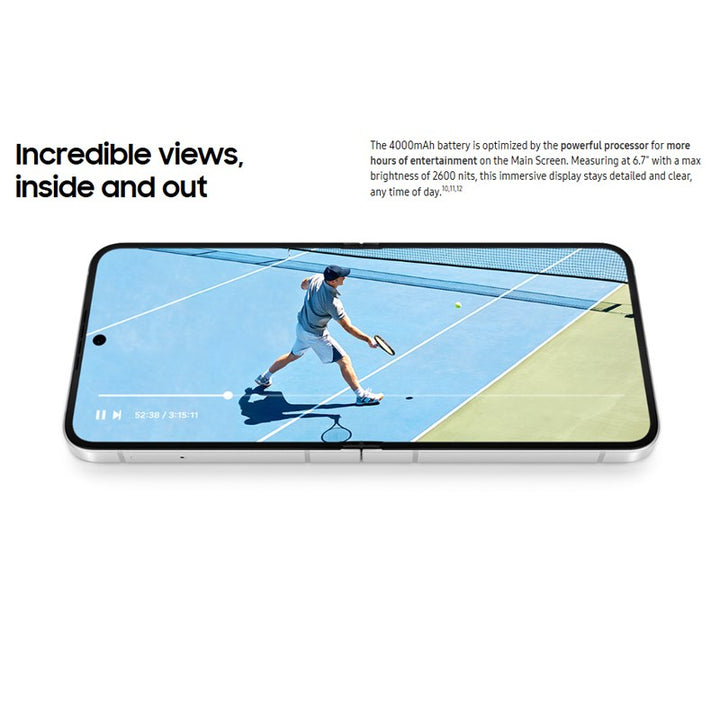 Samsung Galaxy Z Flip7 FE 5G,8GB RAM, 256GB Storage