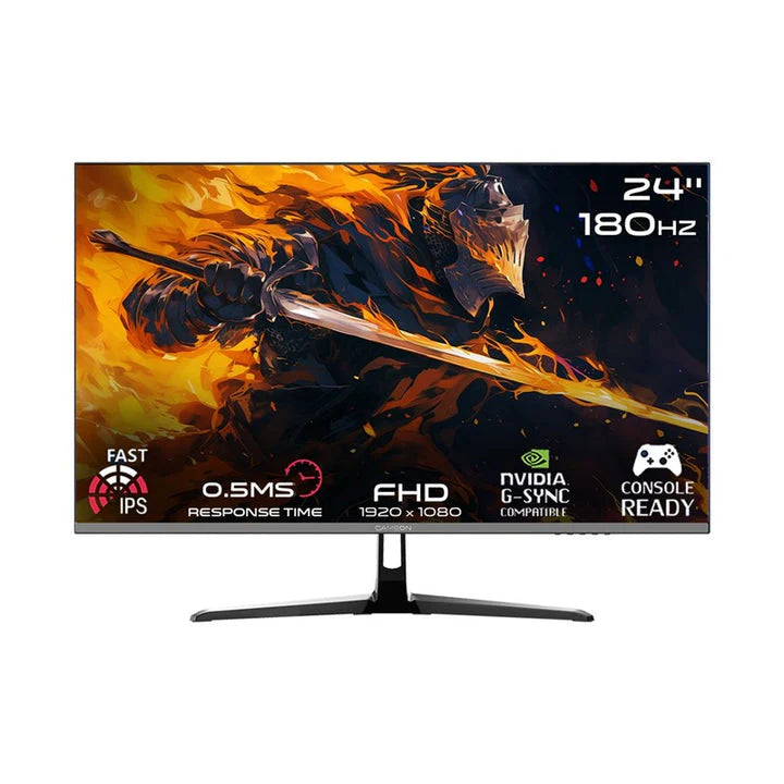 Custom Gaming PC Bundle Intel Core i5-14400F, AMD Radeon RX 6600 XT 8GB, 16GB DDR5 6000MHz, 1TB NVMe SSD, With GAMEON 24" FHD Monitor, Sades Gaming Combo Battle Ram