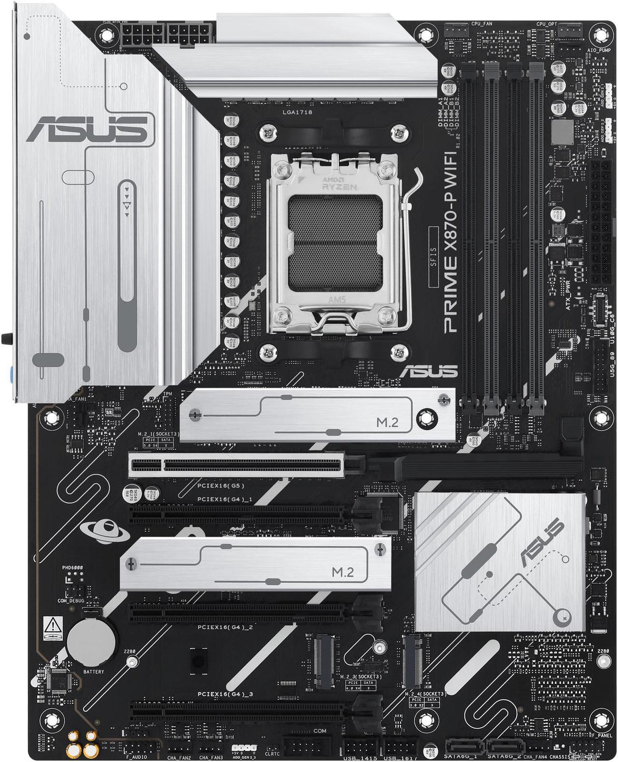 Asus PRIME X870-P WIFI ATX Gaming Motherboard