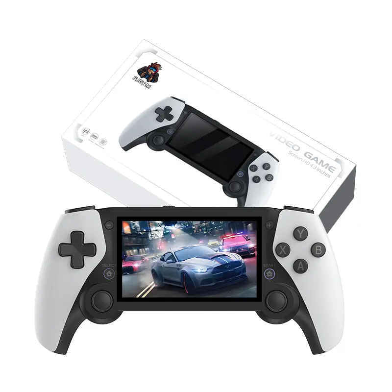 SJGAM M25 Retro Video Game Screen HD 4.3 inches, 64GB