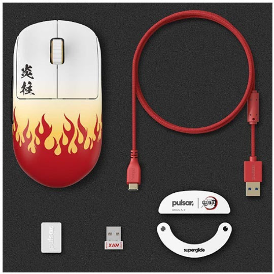 Pulsar X2 H Wireless Gaming Mouse Size 2 Kyojuro